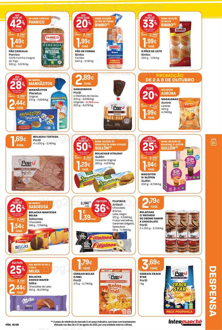 Antevisão Folheto INTERMARCHÉ Contact Promoções de 2 a 8 outubro