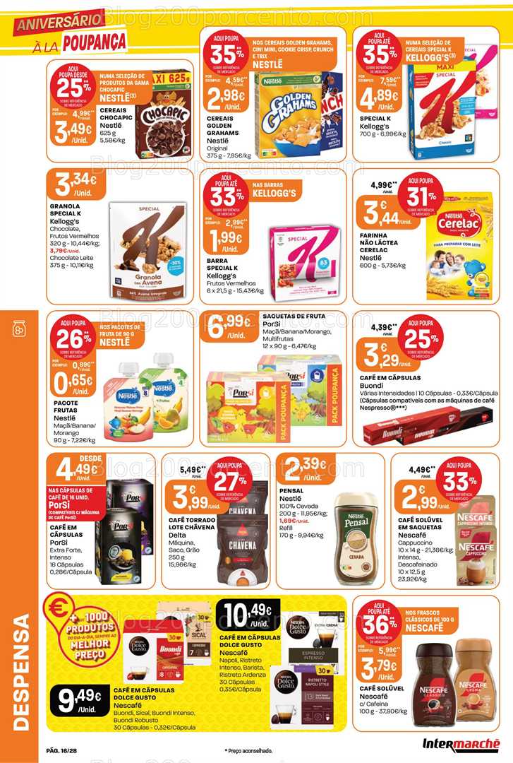 Antevisão Folheto INTERMARCHÉ Contact Promoções de 2 a 8 outubro