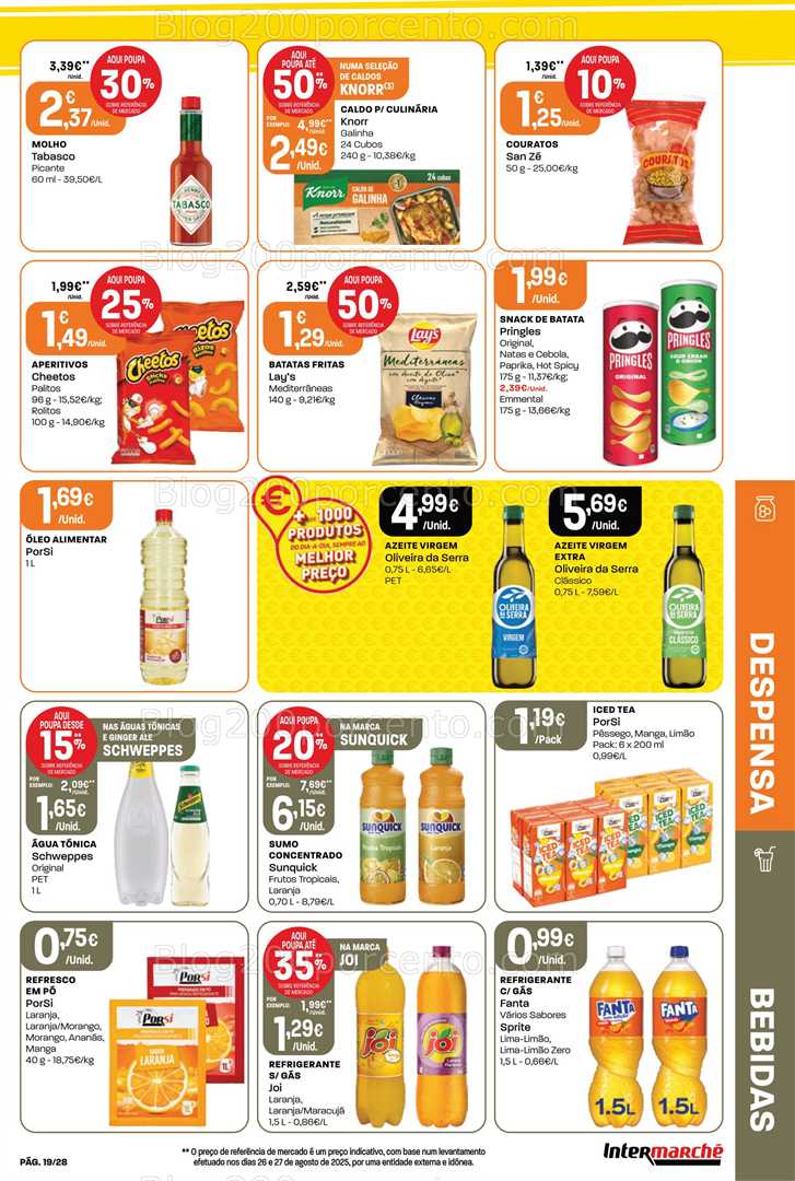 Antevisão Folheto INTERMARCHÉ Contact Promoções de 2 a 8 outubro
