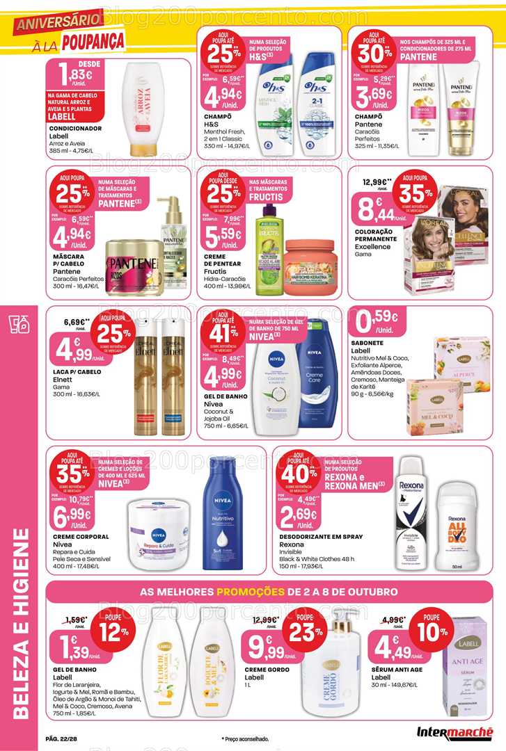 Antevisão Folheto INTERMARCHÉ Contact Promoções de 2 a 8 outubro