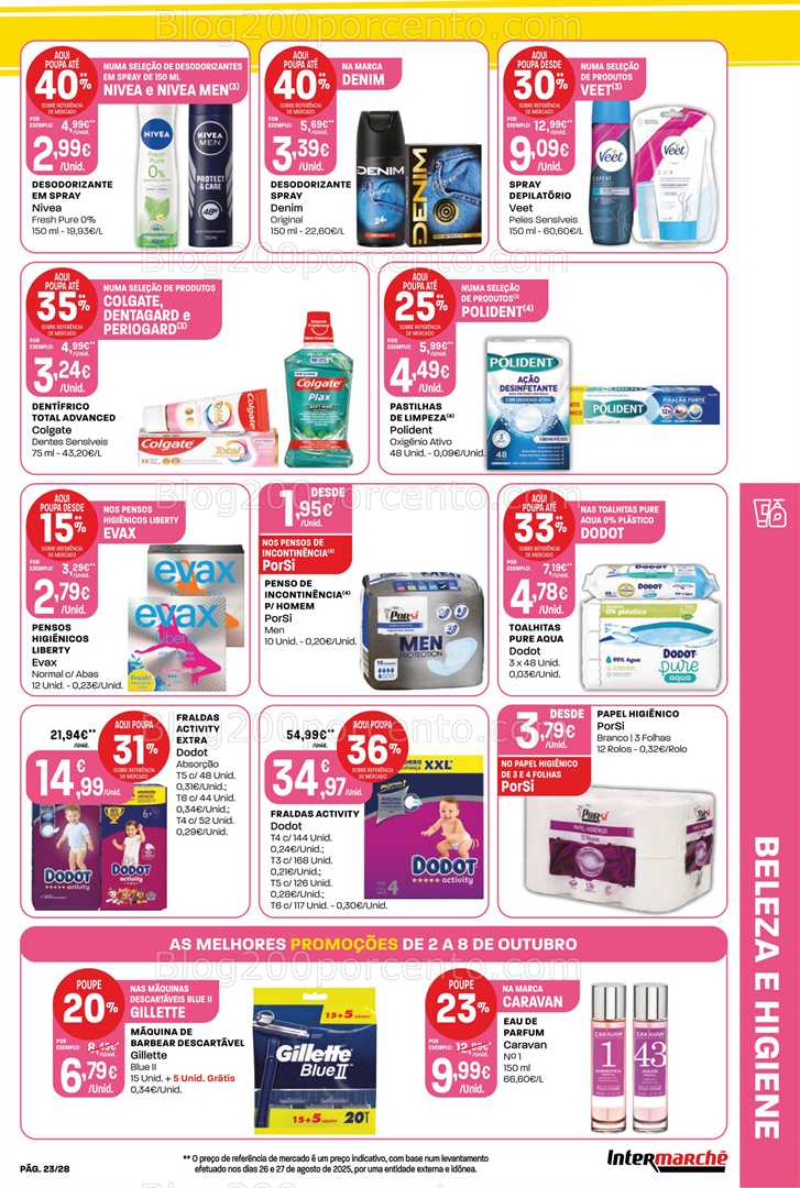 Antevisão Folheto INTERMARCHÉ Contact Promoções de 2 a 8 outubro