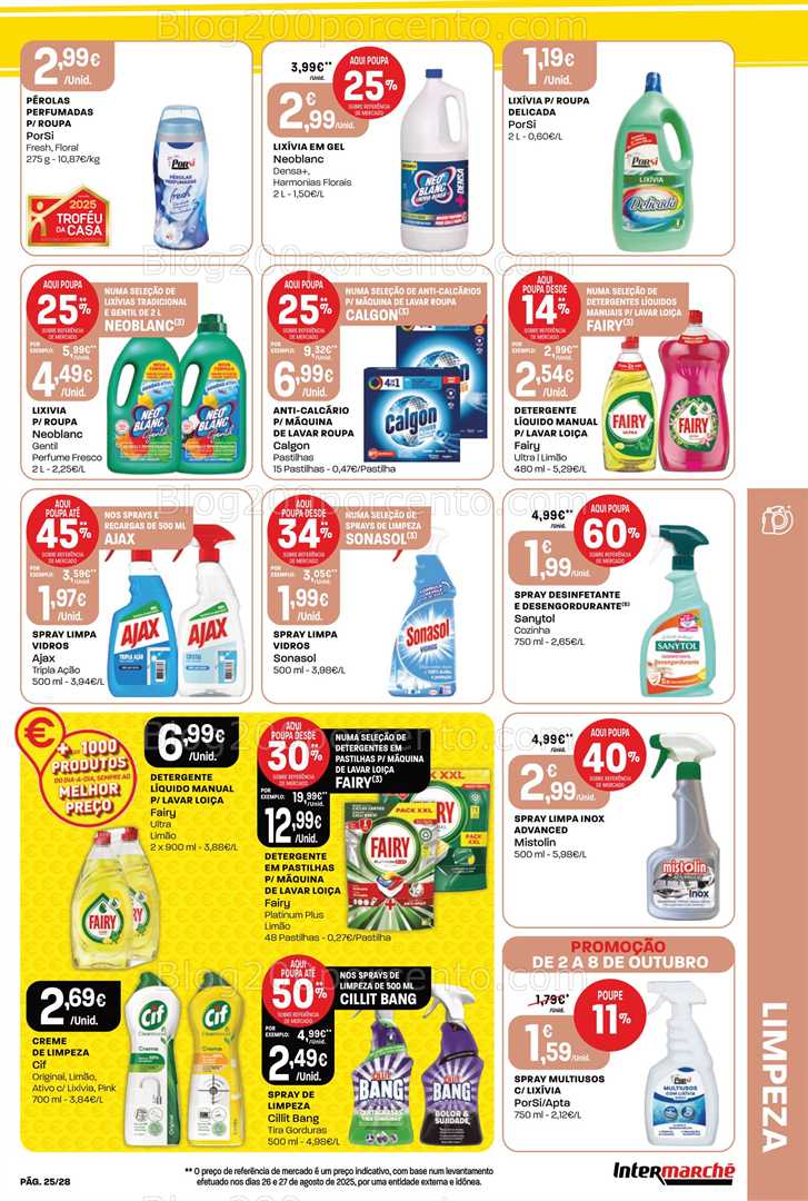Antevisão Folheto INTERMARCHÉ Contact Promoções de 2 a 8 outubro