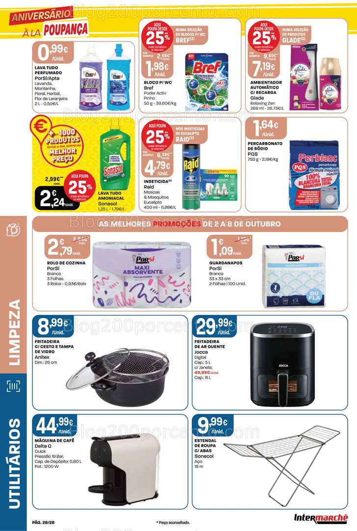 Antevisão Folheto INTERMARCHÉ Contact Promoções de 2 a 8 outubro