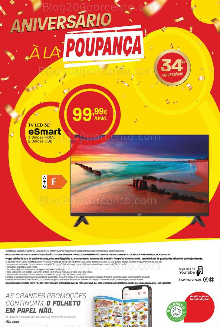Antevisão Folheto INTERMARCHÉ Contact Promoções de 2 a 8 outubro