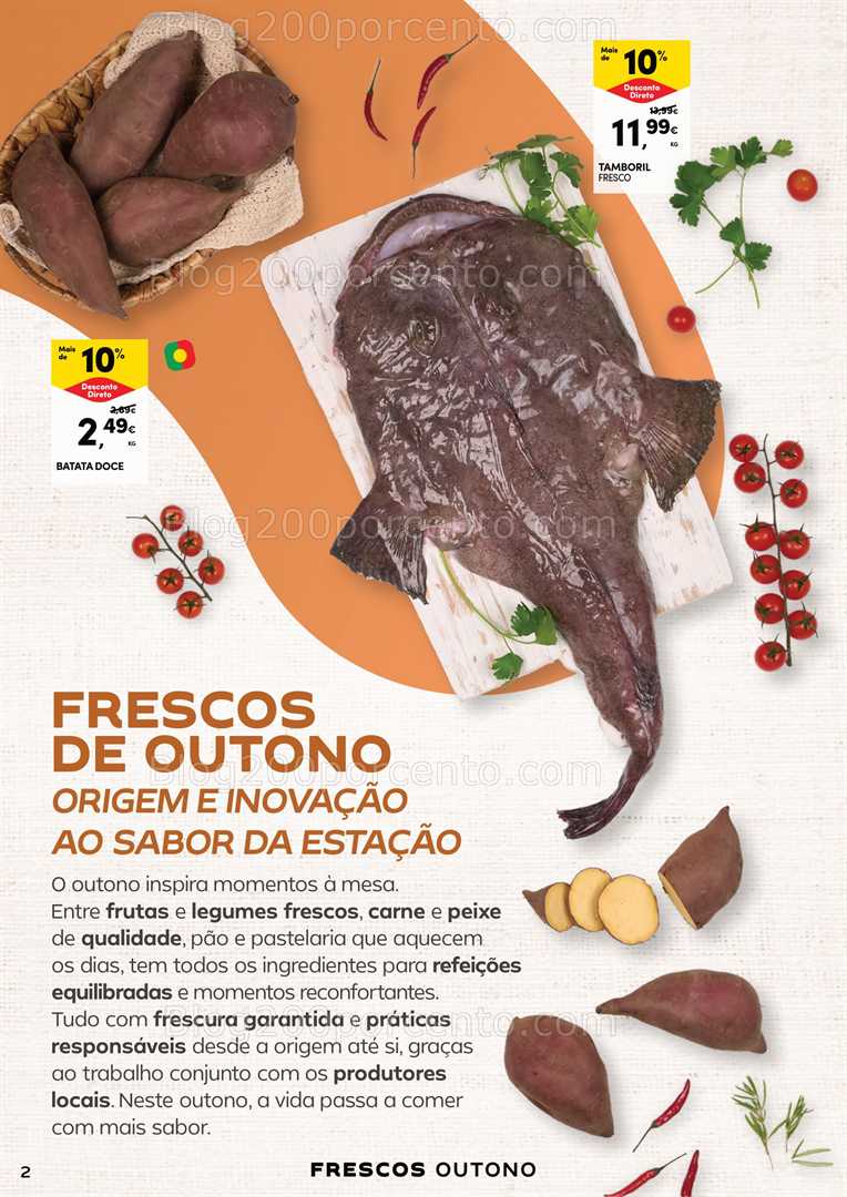Antevisão Folheto CONTINENTE Frescos Promoções de 21 outubro a 3 novembro