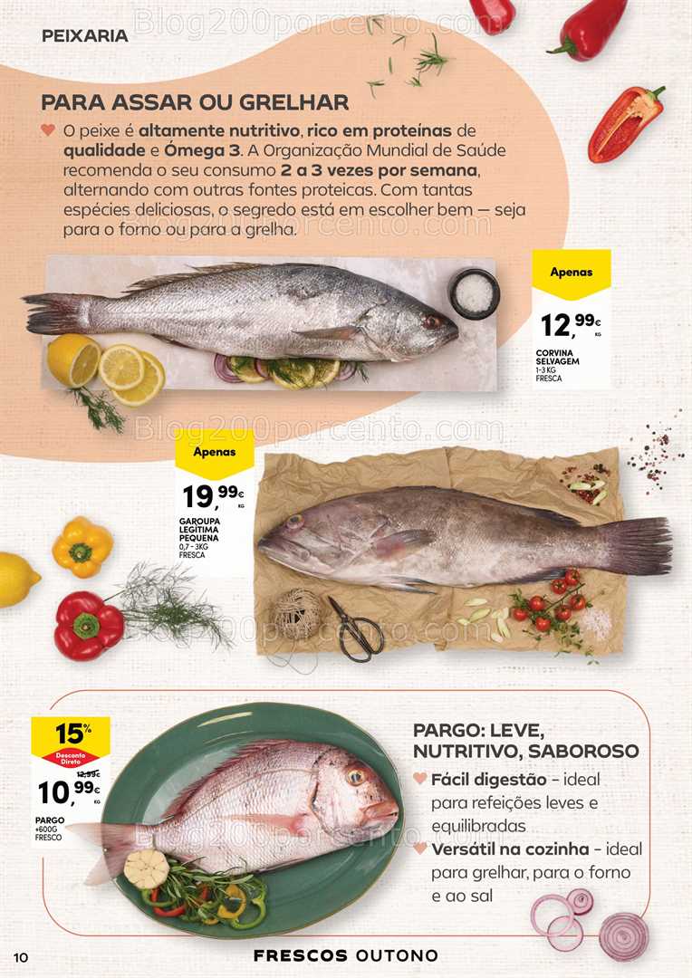 Antevisão Folheto CONTINENTE Frescos Promoções de 21 outubro a 3 novembro