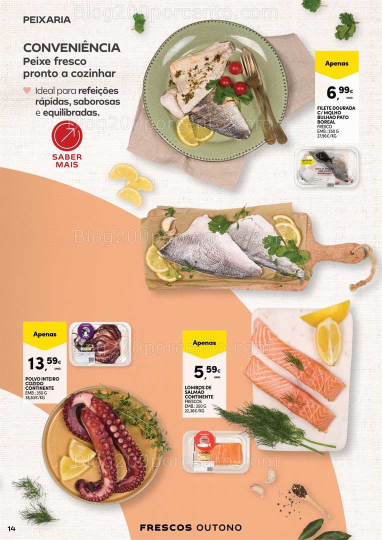 Antevisão Folheto CONTINENTE Frescos Promoções de 21 outubro a 3 novembro