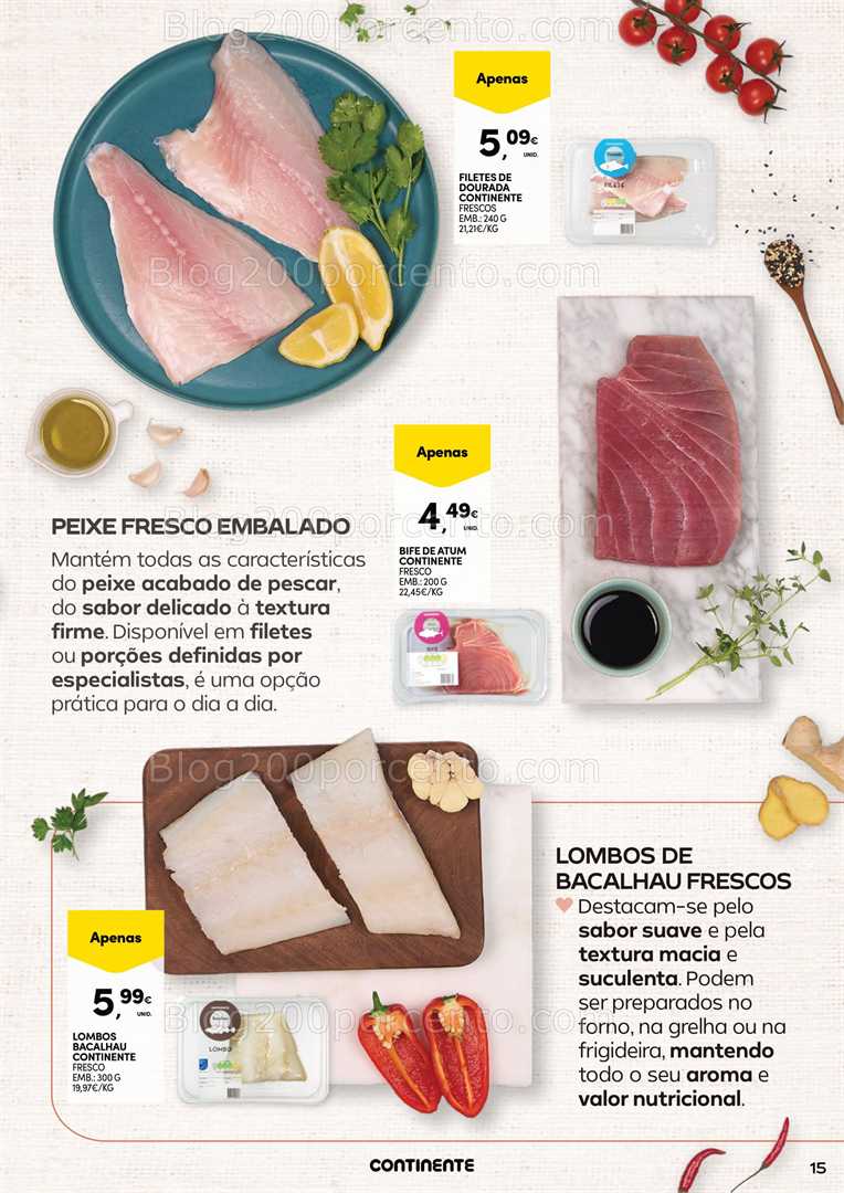 Antevisão Folheto CONTINENTE Frescos Promoções de 21 outubro a 3 novembro