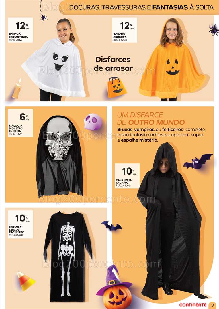 Antevisão Folheto CONTINENTE Halloween Promoções de 7 a 31 outubro
