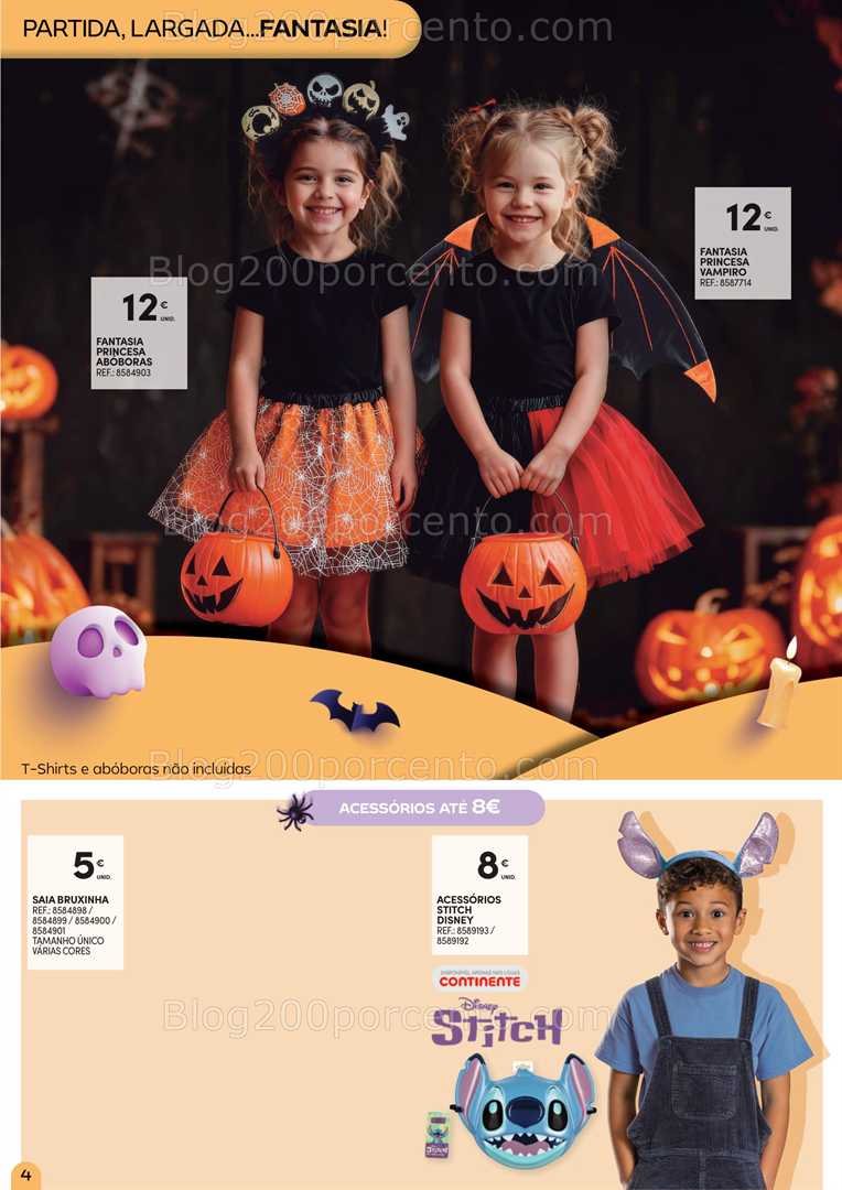 Antevisão Folheto CONTINENTE Halloween Promoções de 7 a 31 outubro