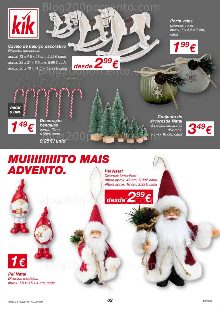 Antevisão Folheto KIK Promoções a partir de 13 de outubro