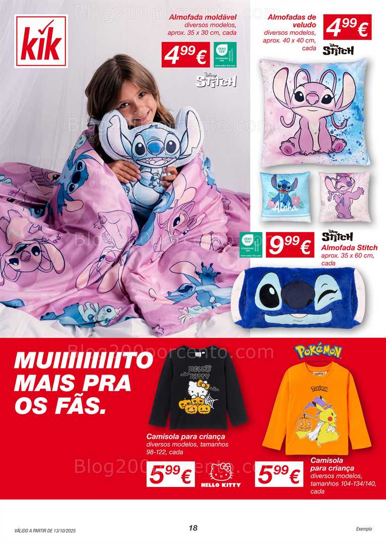 Antevisão Folheto KIK Promoções a partir de 13 de outubro