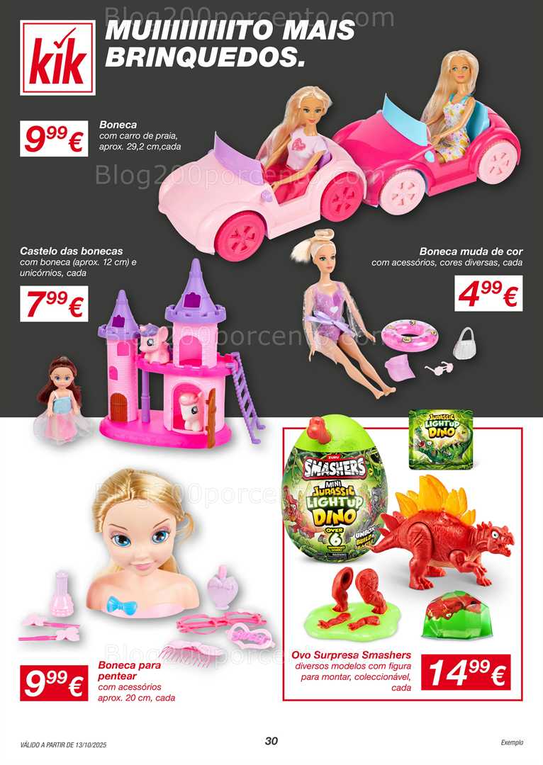 Antevisão Folheto KIK Promoções a partir de 13 de outubro