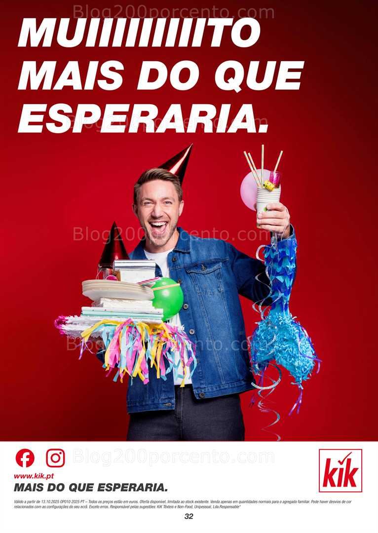 Antevisão Folheto KIK Promoções a partir de 13 de outubro