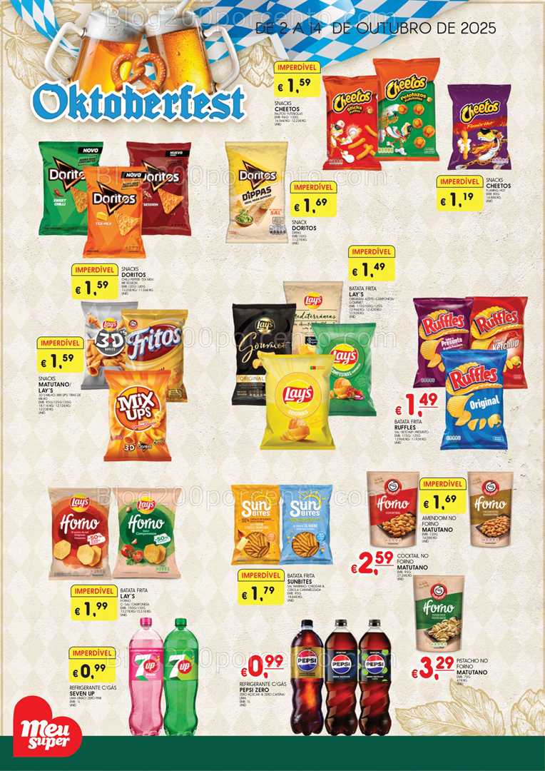 Antevisão Folheto MEU SUPER Extra Promoções de 2 a 14 outubro