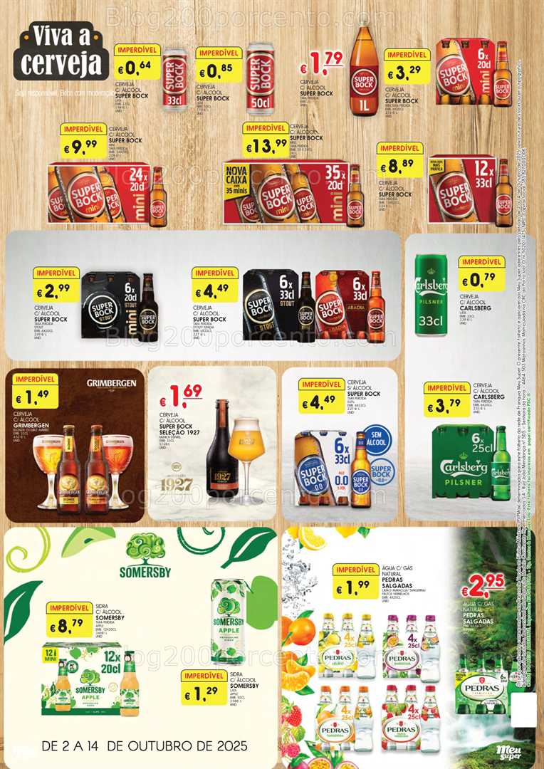 Antevisão Folheto MEU SUPER Extra Promoções de 2 a 14 outubro