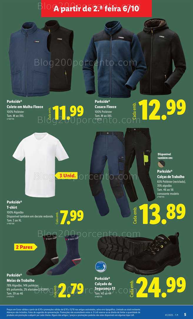 Antevisão Folheto LIDL Bazar Promoções de 6 a 16 outubro