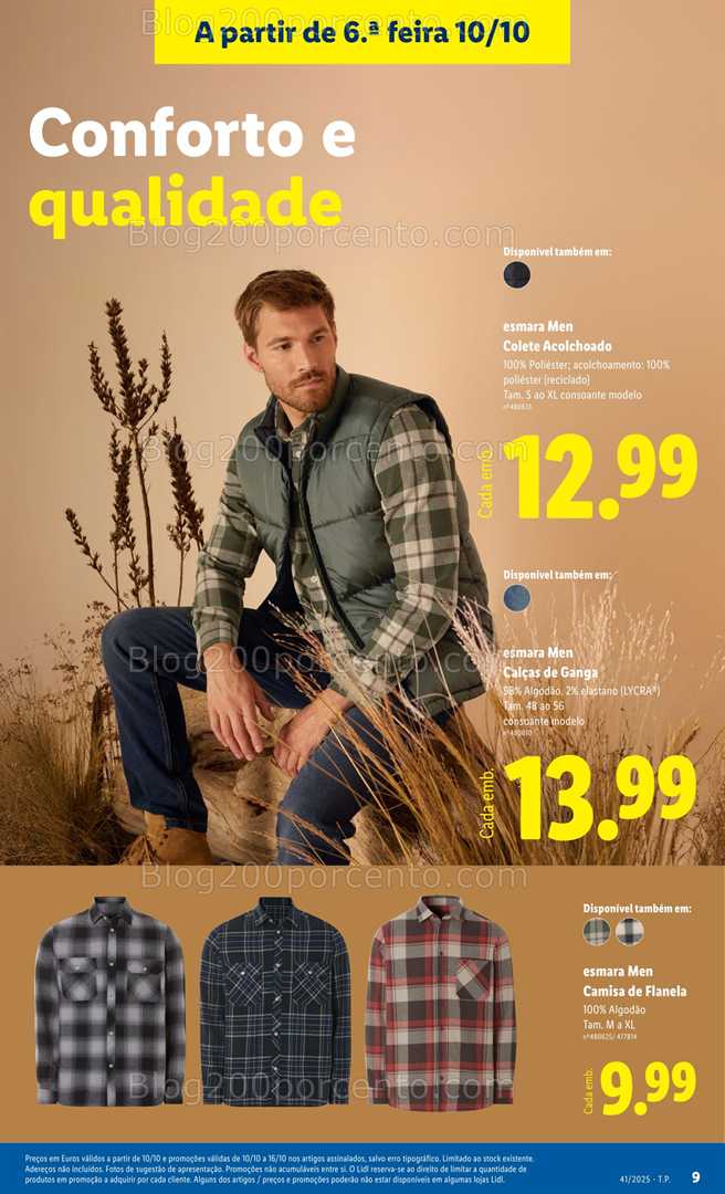 Antevisão Folheto LIDL Bazar Promoções de 6 a 16 outubro