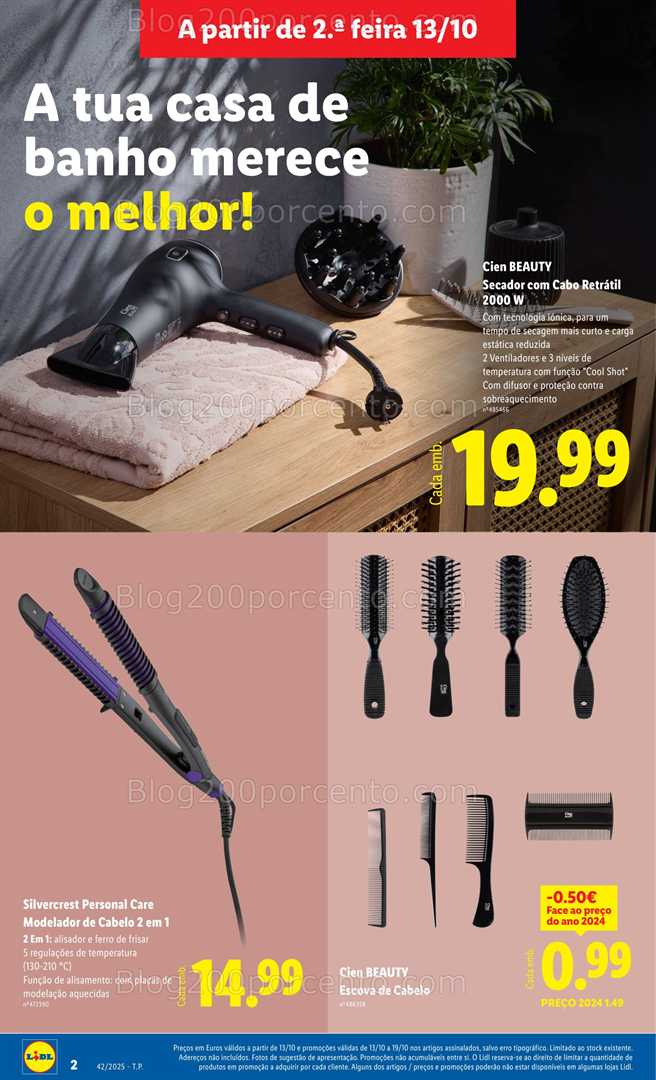 Antevisão Folheto LIDL Bazar Promoções de 13 a 23 outubro - Edição Digital