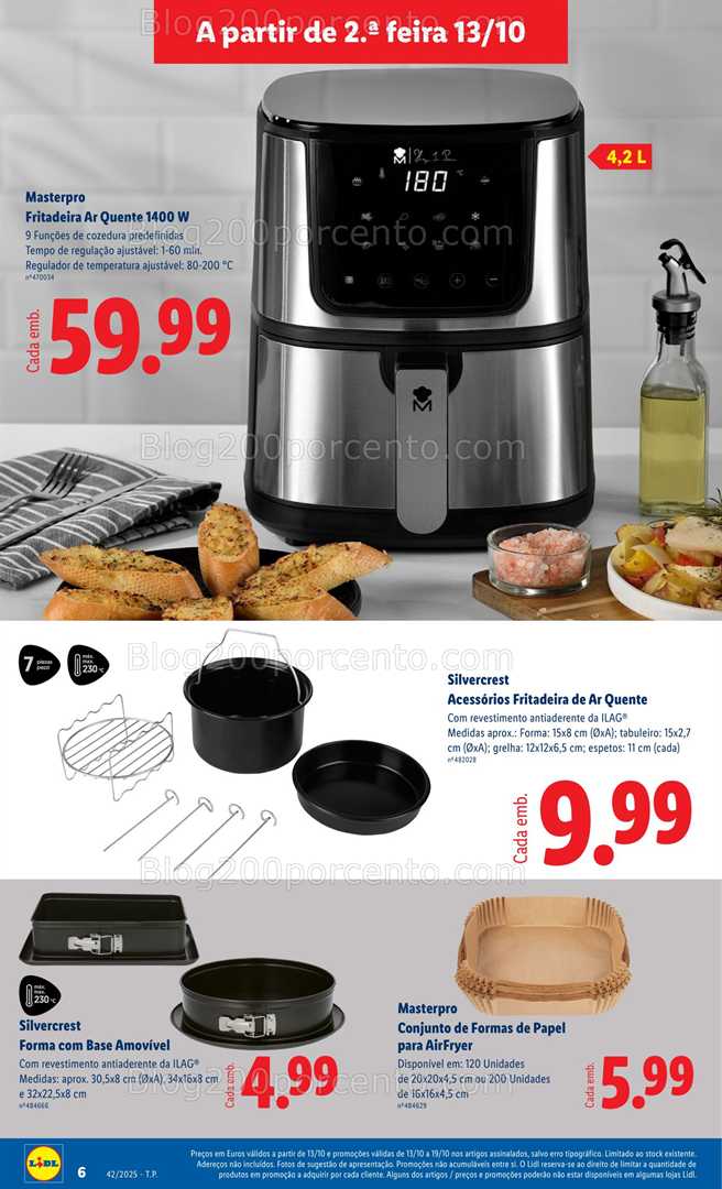 Antevisão Folheto LIDL Bazar Promoções de 13 a 23 outubro - Edição Digital