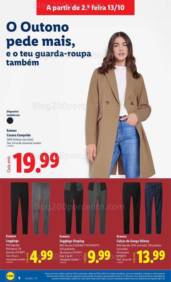 Antevisão Folheto LIDL Bazar Promoções de 13 a 23 outubro - Edição Digital