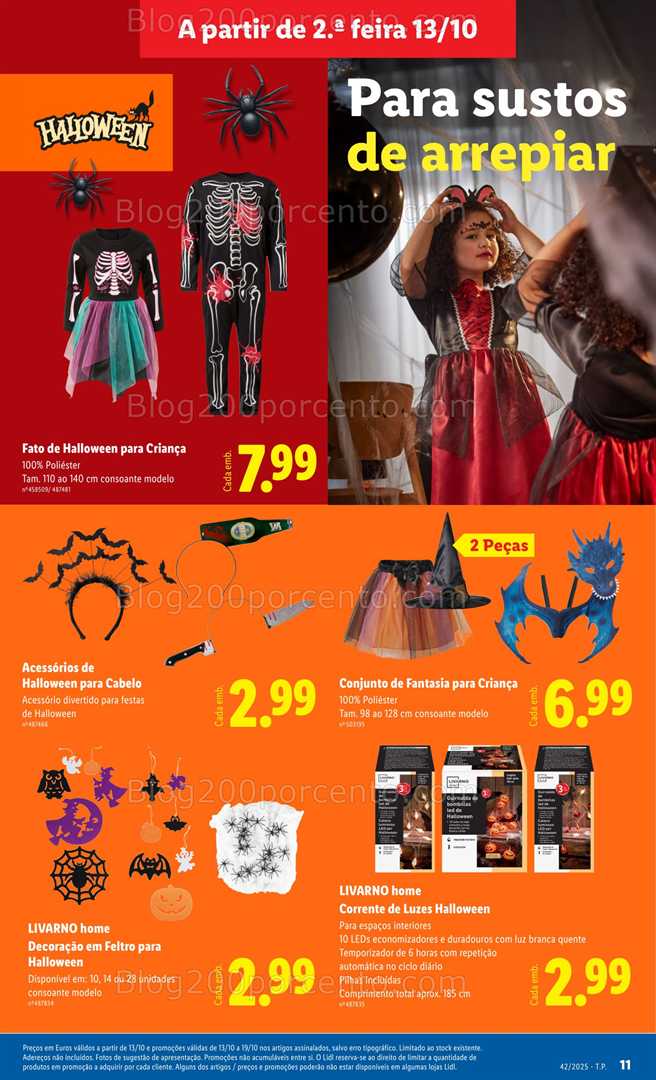 Antevisão Folheto LIDL Bazar Promoções de 13 a 23 outubro - Edição Digital