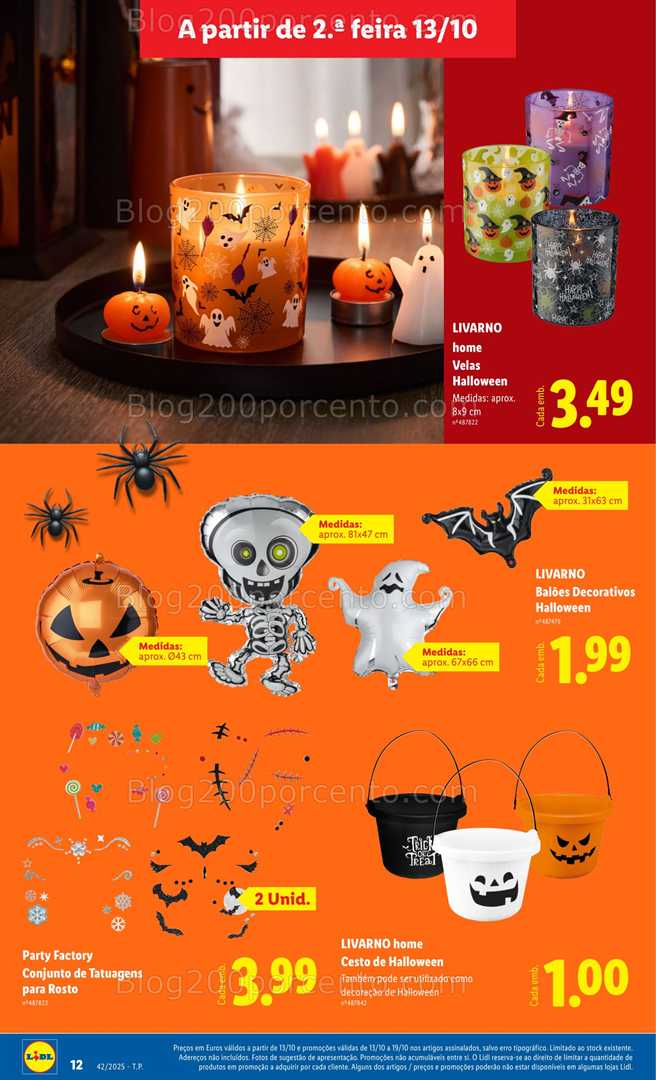 Antevisão Folheto LIDL Bazar Promoções de 13 a 23 outubro - Edição Digital