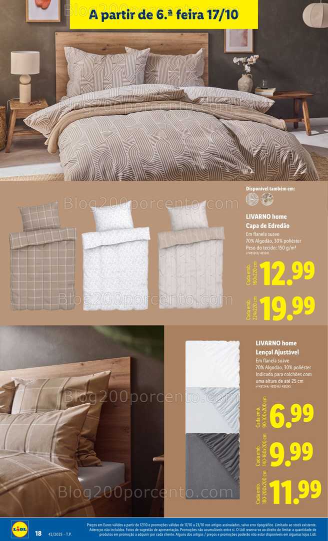 Antevisão Folheto LIDL Bazar Promoções de 13 a 23 outubro - Edição Digital