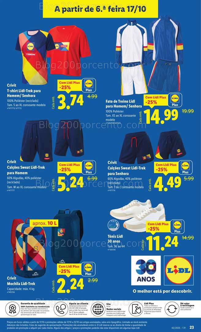 Antevisão Folheto LIDL Bazar Promoções de 13 a 23 outubro - Edição Digital