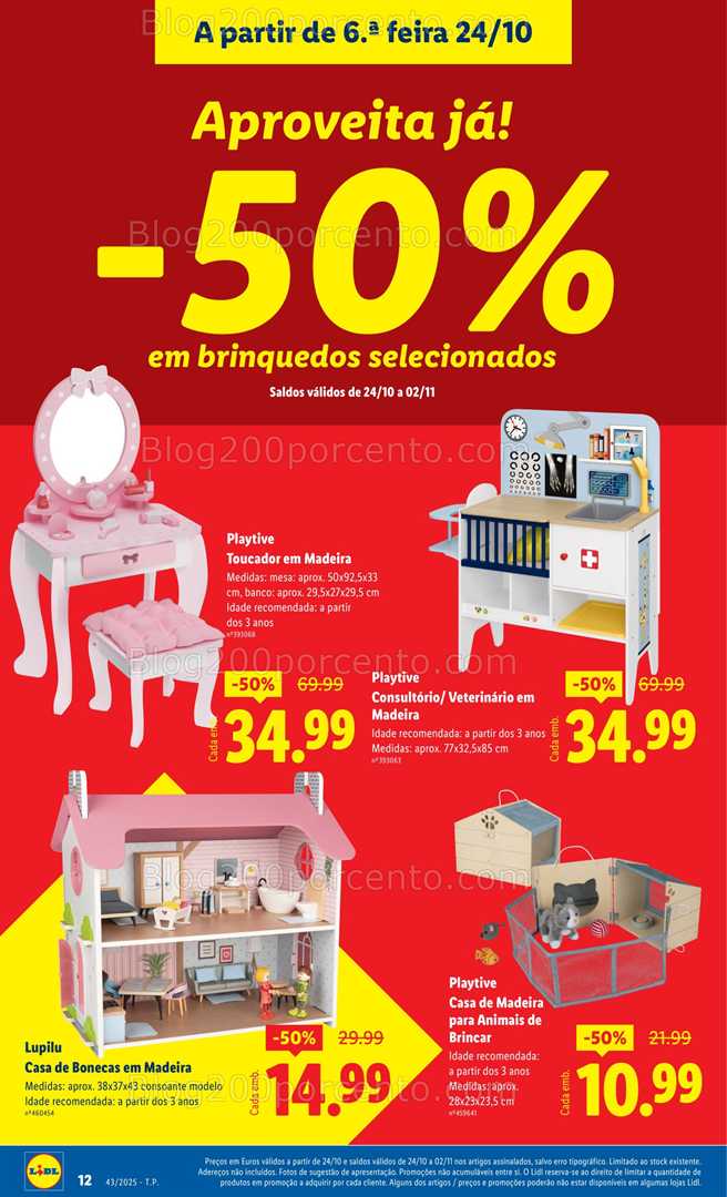 Antevisão Folheto LIDL Bazar Promoções de 20 a 30 outubro