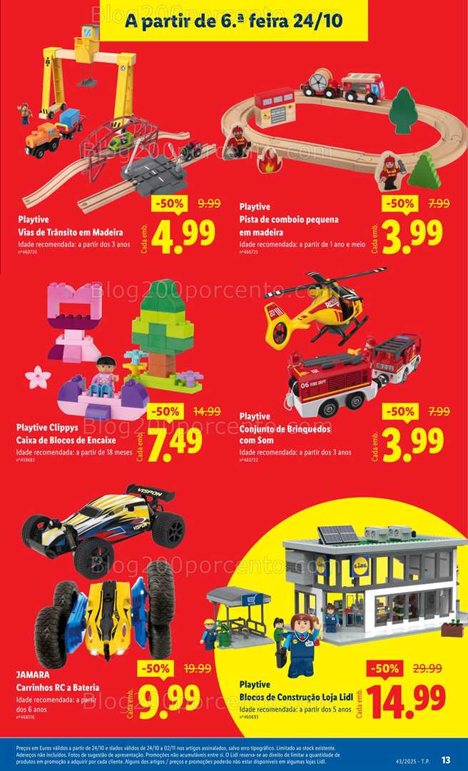 Antevisão Folheto LIDL Bazar Promoções de 20 a 30 outubro