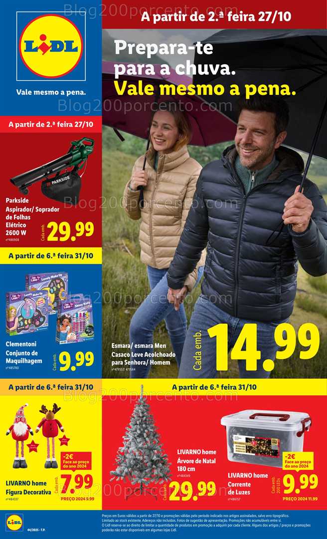 Antevisão Folheto LIDL Bazar Promoções de 27 outubro a 6 novembro - Edição Digital