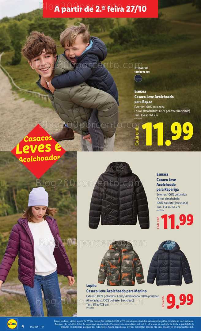 Antevisão Folheto LIDL Bazar Promoções de 27 outubro a 6 novembro - Edição Digital