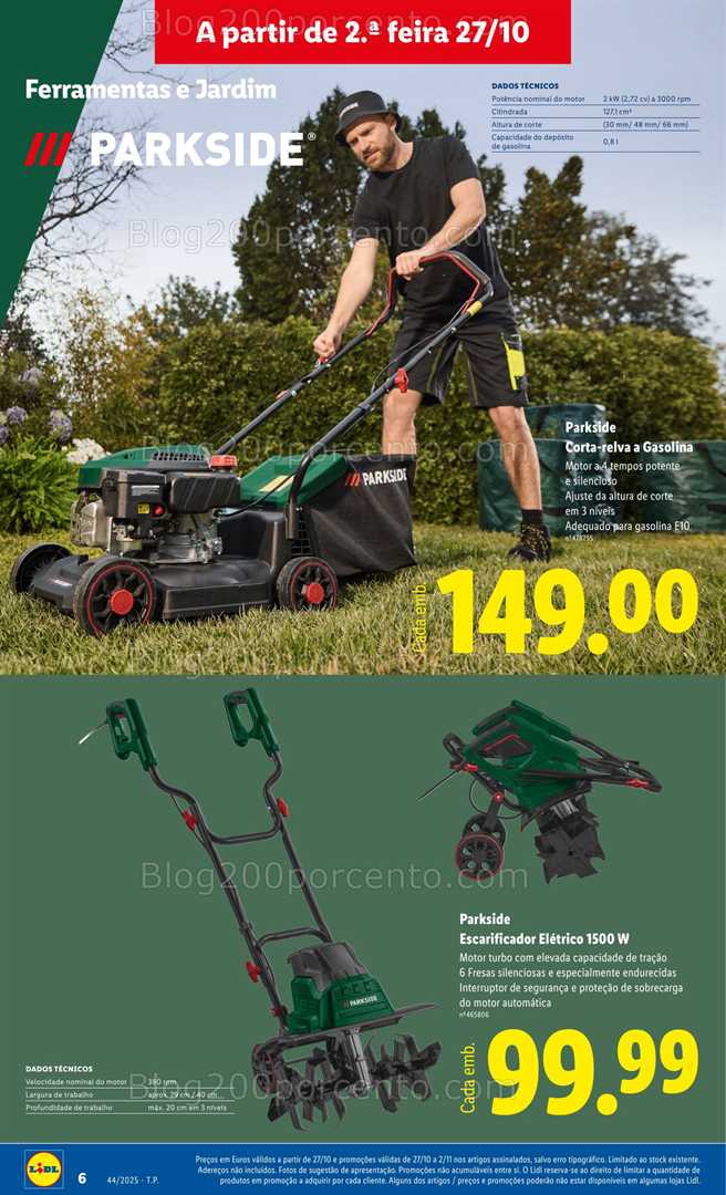 Antevisão Folheto LIDL Bazar Promoções de 27 outubro a 6 novembro - Edição Digital