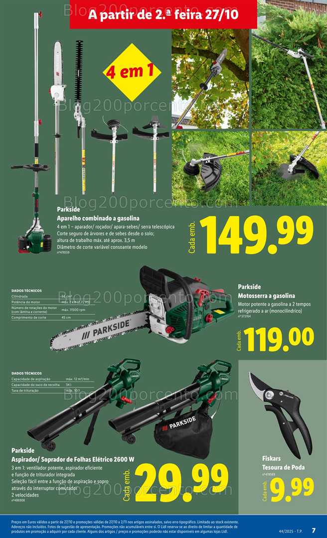 Antevisão Folheto LIDL Bazar Promoções de 27 outubro a 6 novembro - Edição Digital