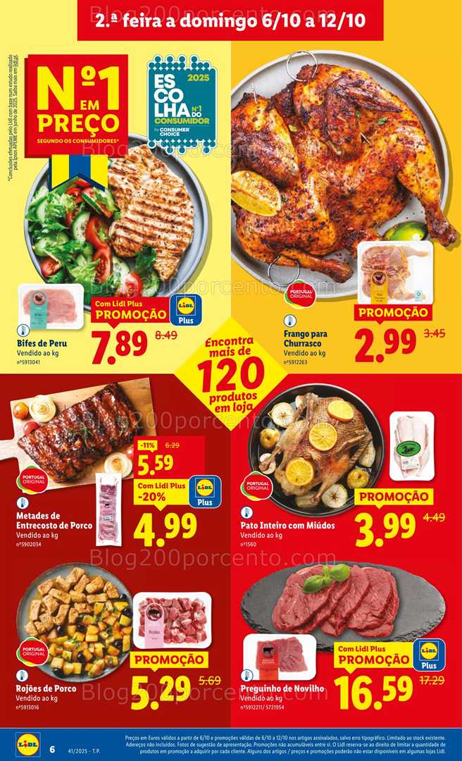 Antevisão Folheto LIDL Promoções de 6 a 12 outubro - Edição Digital