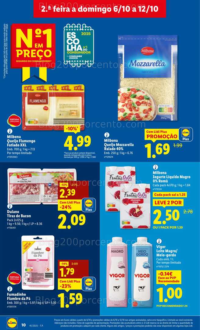 Antevisão Folheto LIDL Promoções de 6 a 12 outubro - Edição Digital