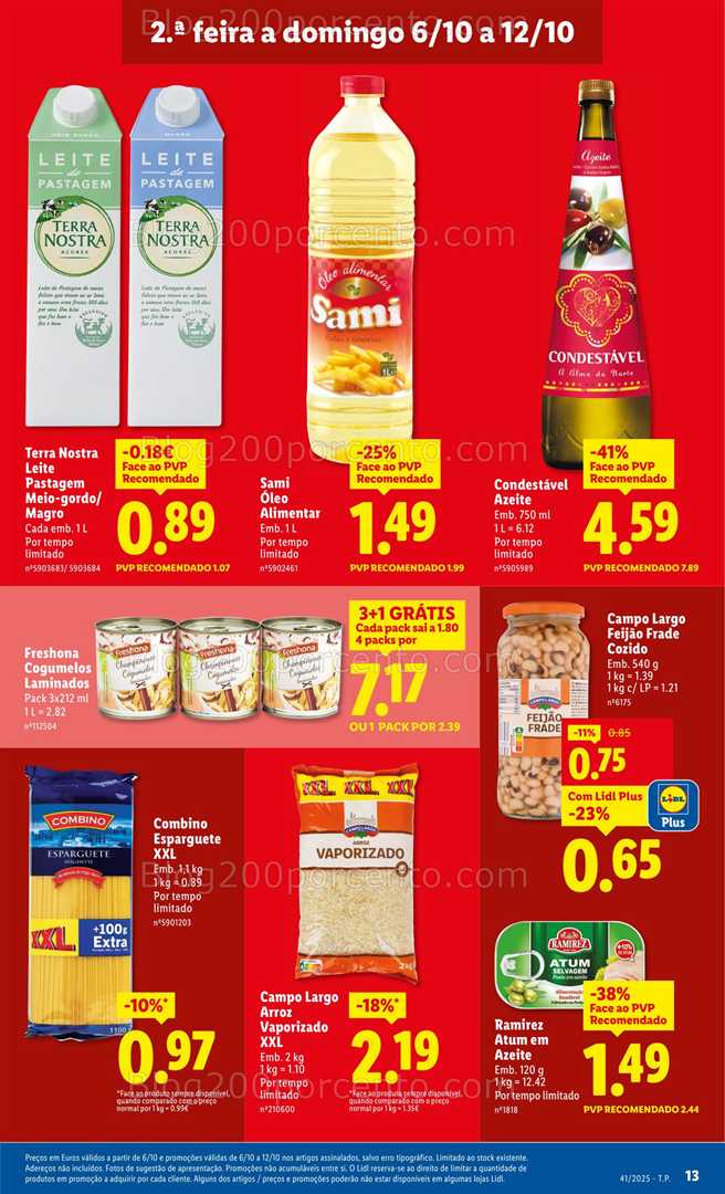 Antevisão Folheto LIDL Promoções de 6 a 12 outubro - Edição Digital