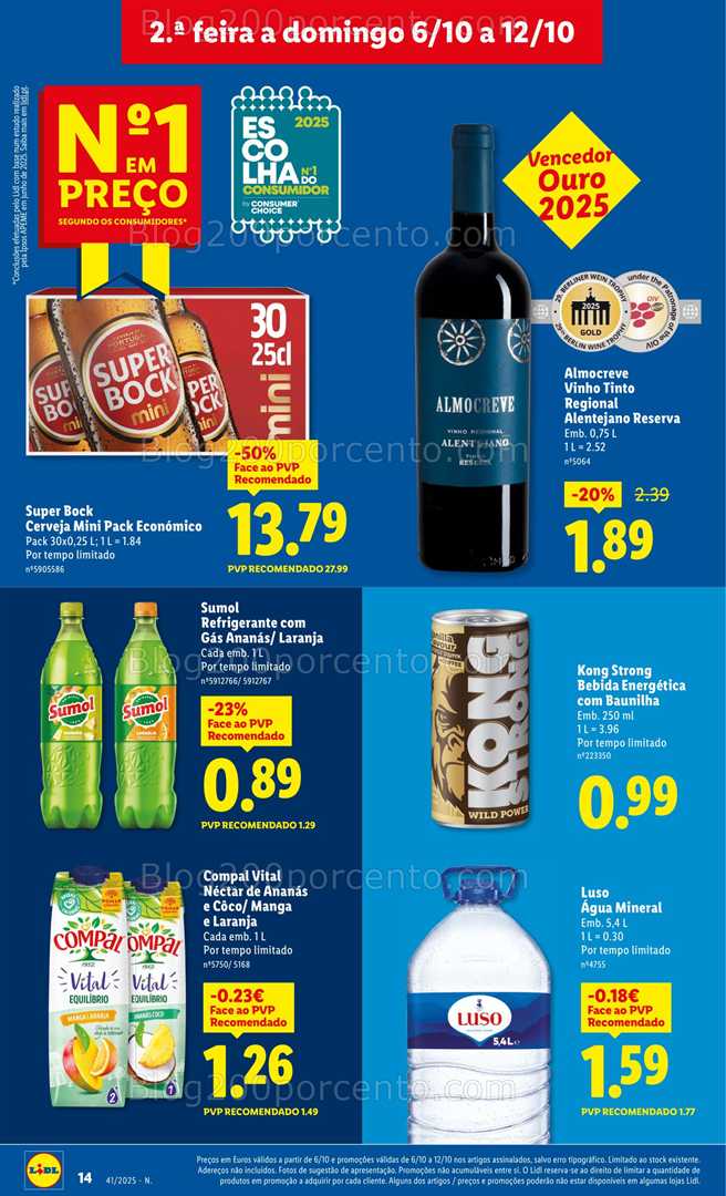 Antevisão Folheto LIDL Promoções de 6 a 12 outubro - Edição Digital
