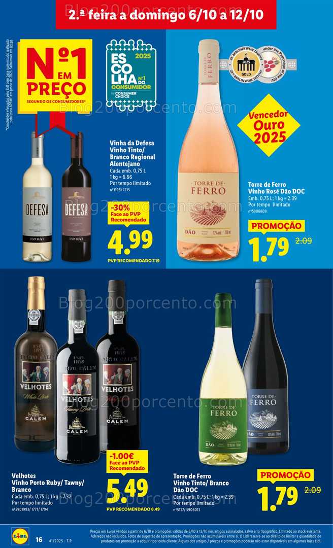 Antevisão Folheto LIDL Promoções de 6 a 12 outubro - Edição Digital