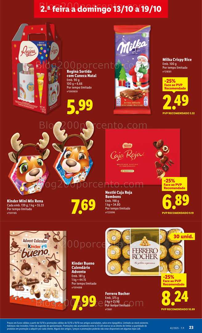 Antevisão Folheto LIDL Promoções de 13 a 19 outubro - Edição Digital