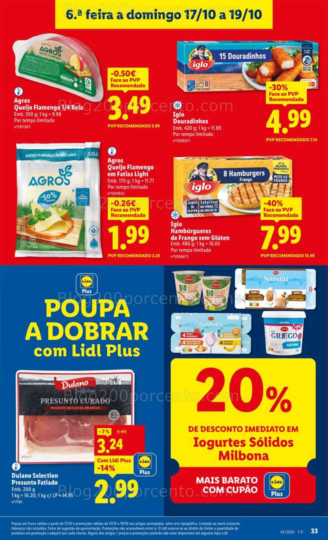 Antevisão Folheto LIDL Promoções de 13 a 19 outubro - Edição Digital