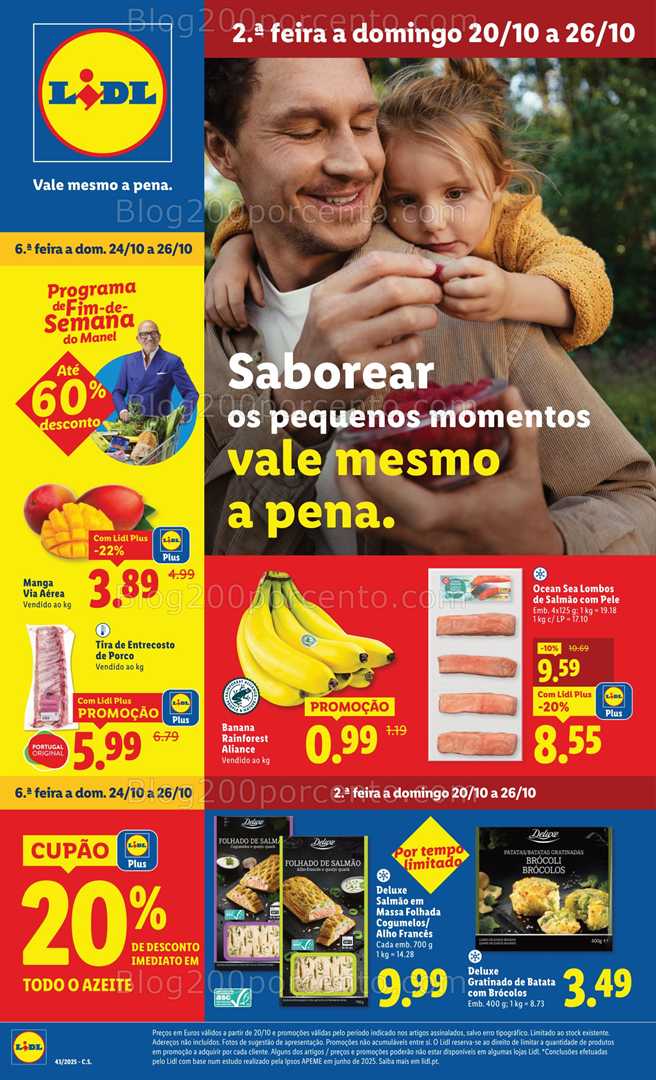 Antevisão Folheto LIDL Promoções de 20 a 26 outubro