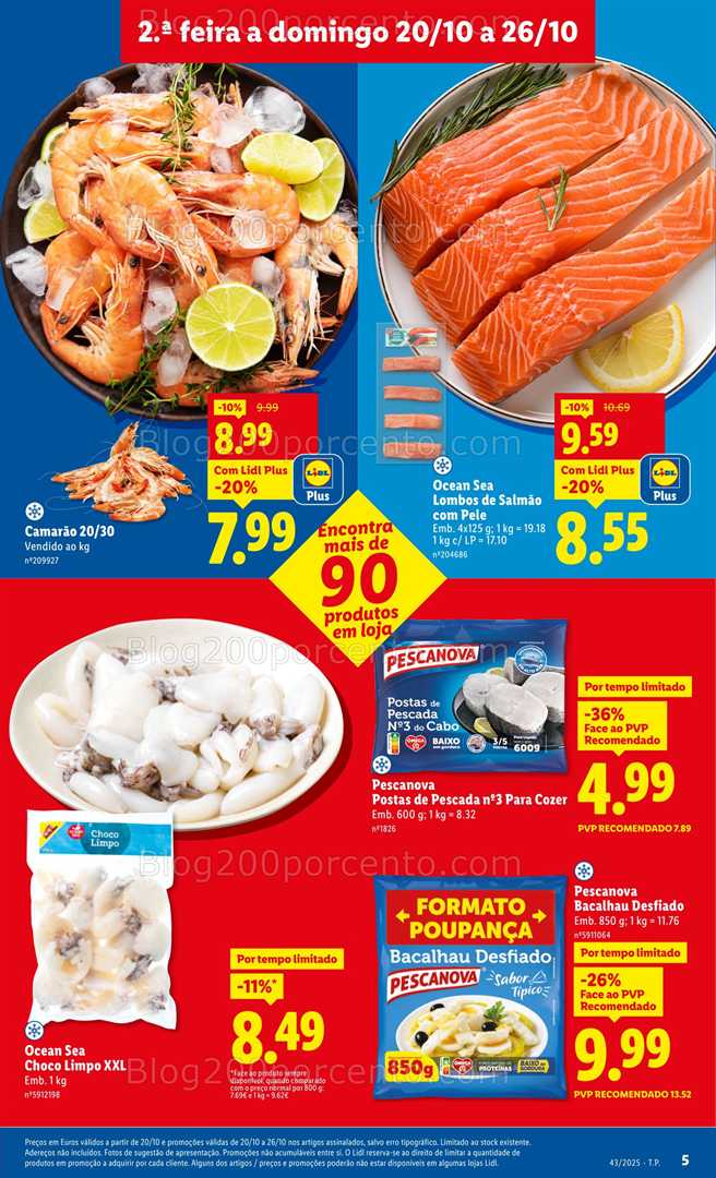 Antevisão Folheto LIDL Promoções de 20 a 26 outubro