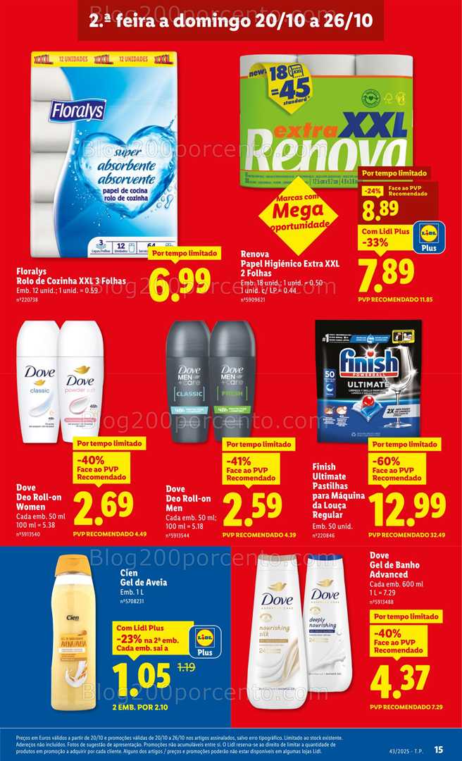 Antevisão Folheto LIDL Promoções de 20 a 26 outubro