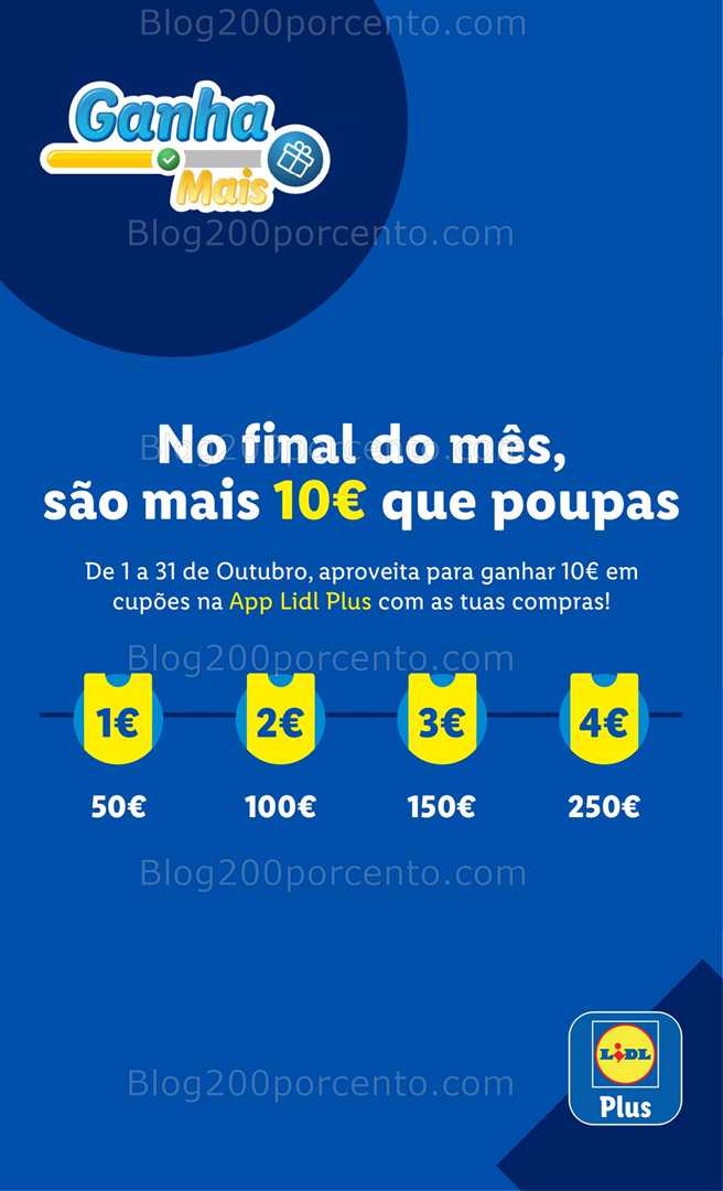Antevisão Folheto LIDL Promoções de 20 a 26 outubro