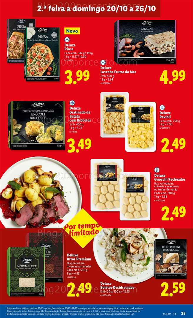 Antevisão Folheto LIDL Promoções de 20 a 26 outubro
