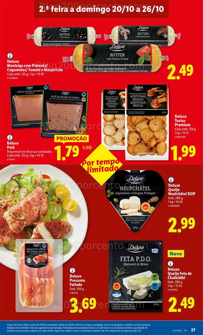 Antevisão Folheto LIDL Promoções de 20 a 26 outubro
