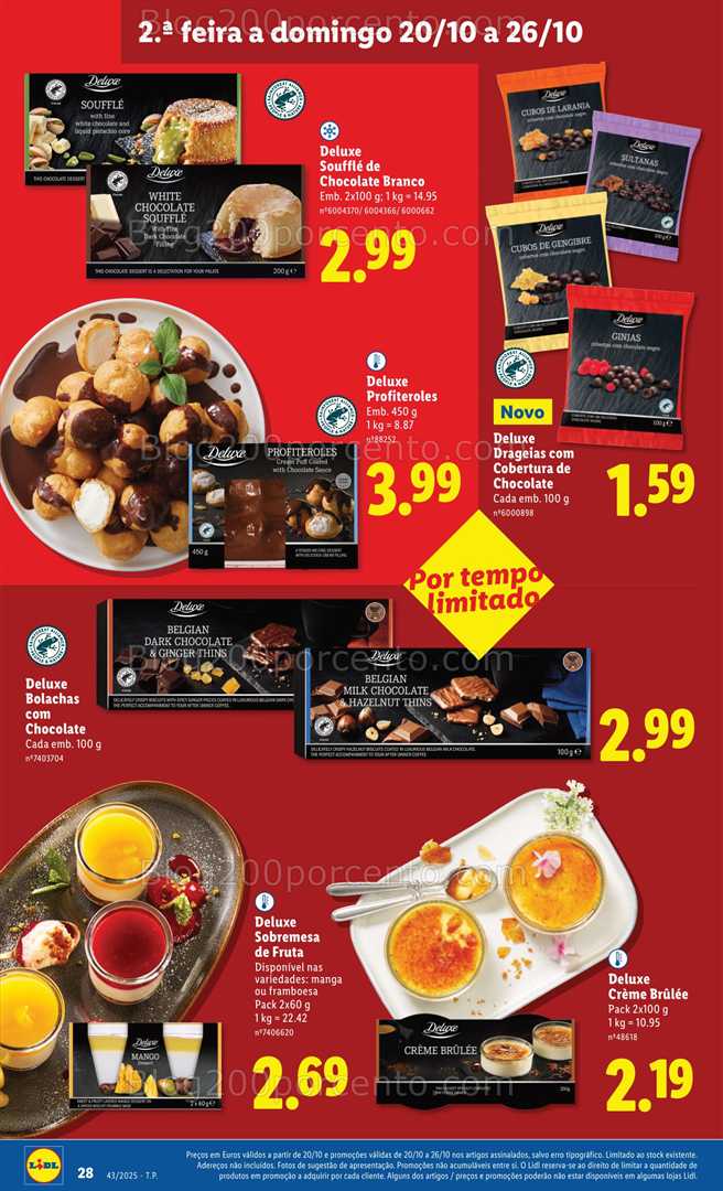 Antevisão Folheto LIDL Promoções de 20 a 26 outubro