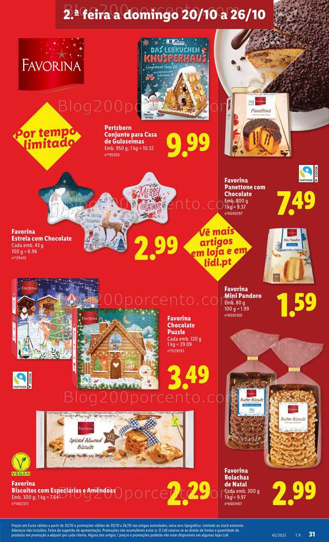 Antevisão Folheto LIDL Promoções de 20 a 26 outubro